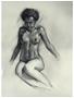 Art from PoseSpace.com Nedah in charcoal